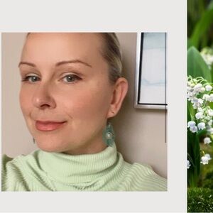 🦚 Peacock inspired earrings 🦚